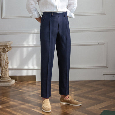 Pantalon plissé simple Senequier