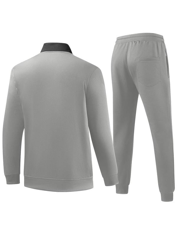 Lorenzo™ | Ensemble homme sport & casual à col montant