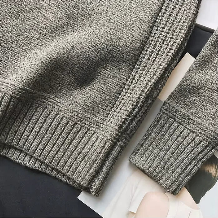 Élie - Pull d'hiver élégant en laine