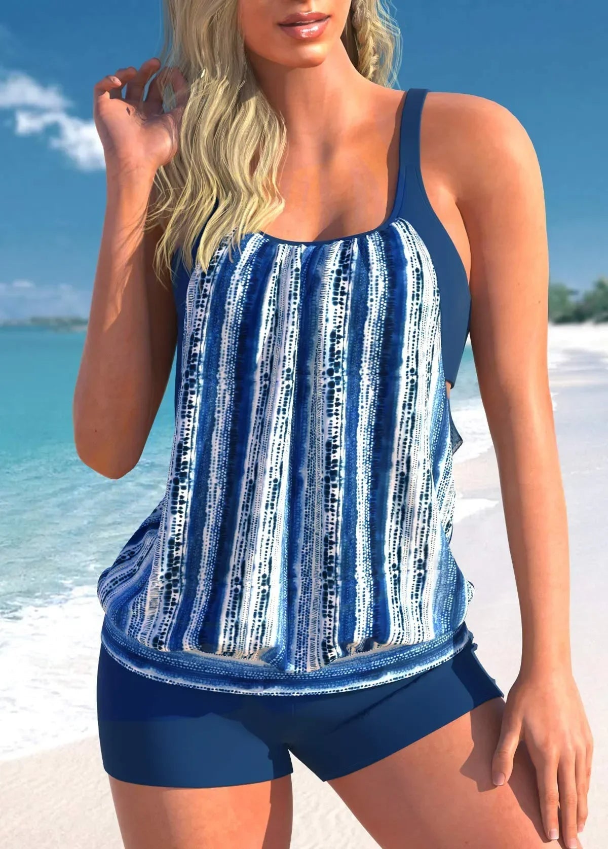 Aislyvira – Élégance estivale dans un maillot de bain tendance.