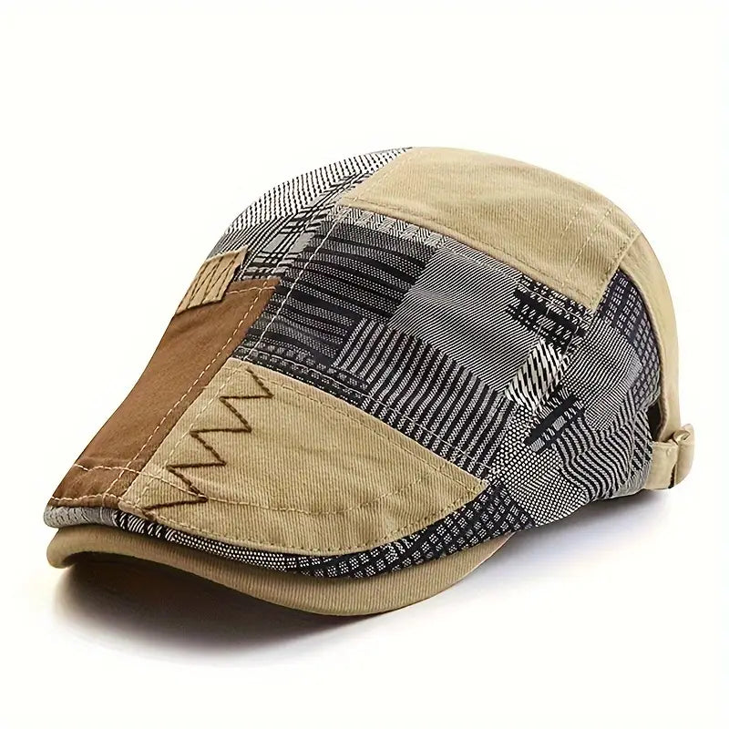 Lebron – Casquette Gavroche Patchwork Vintage