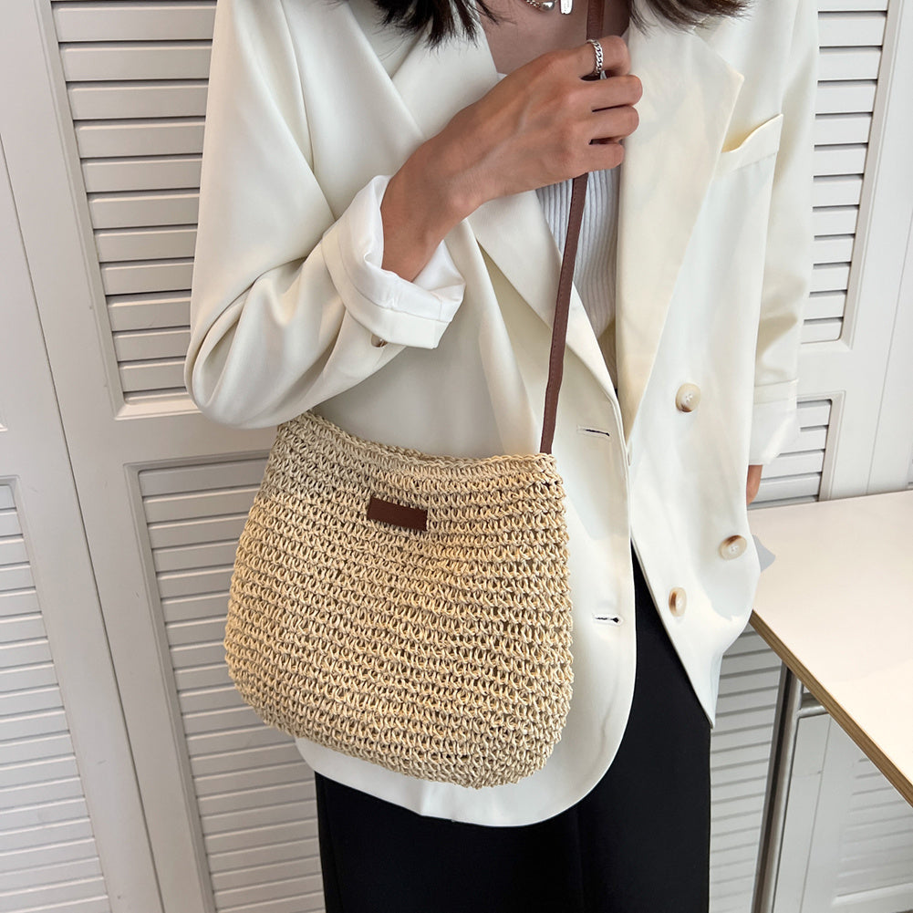 Riviera – Sac à Bandoulière en Paille