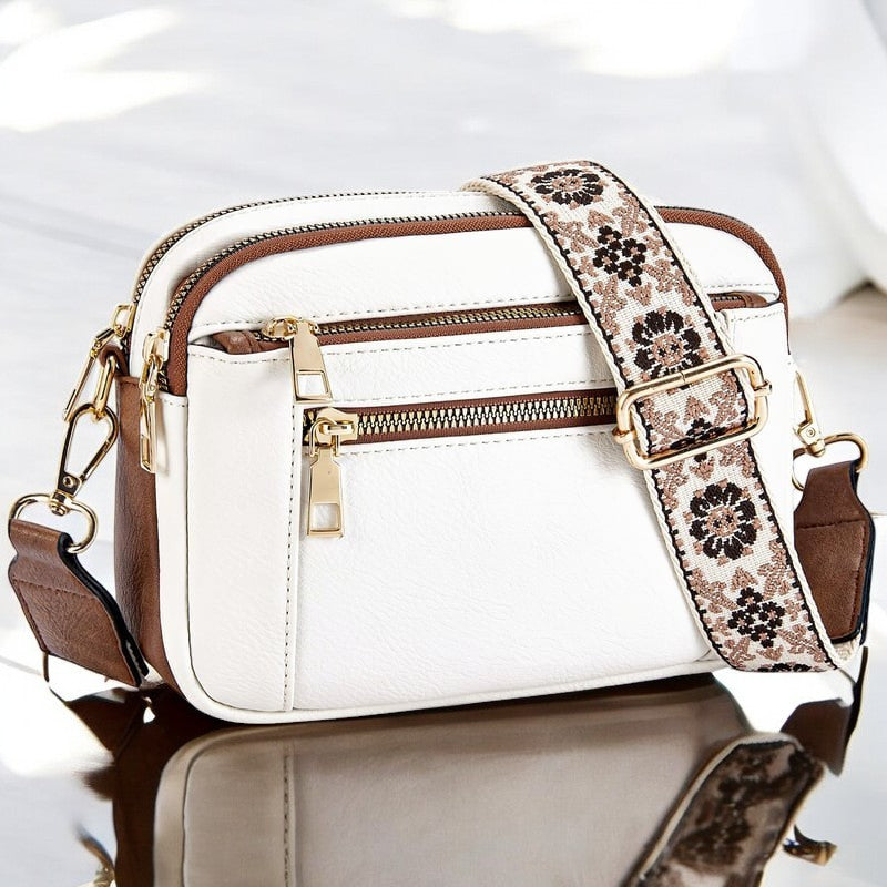 Élise | Refined Leather Shoulder Bag