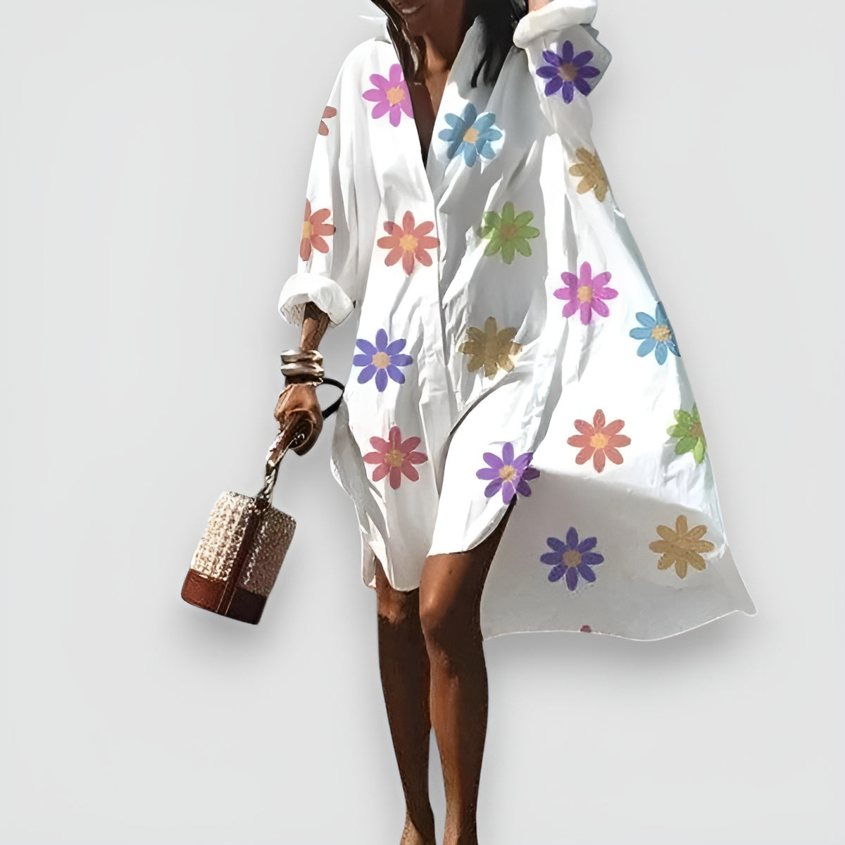 Hadley – Robe Élégante à Imprimé