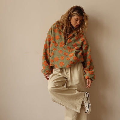 Daisy Bloom – Pull en Sherpa Ultra-Doux