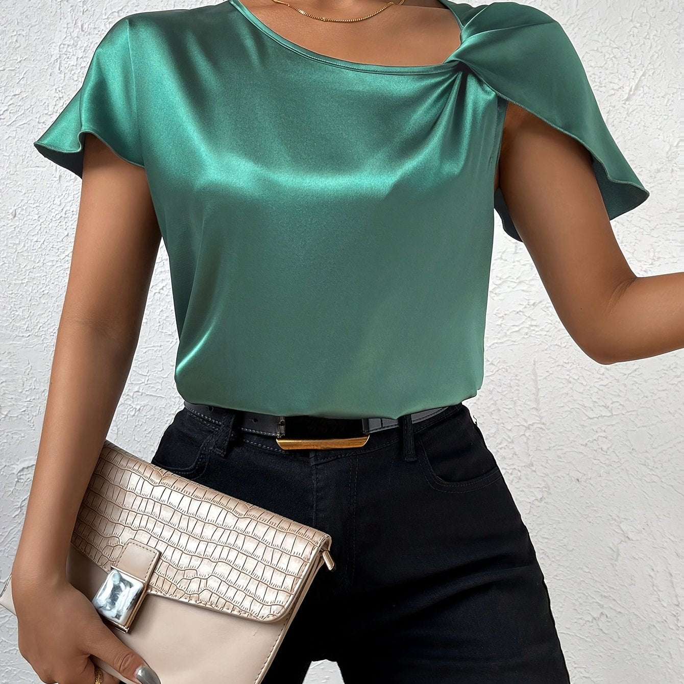 Katelynn - Blouse élégante et décontractée