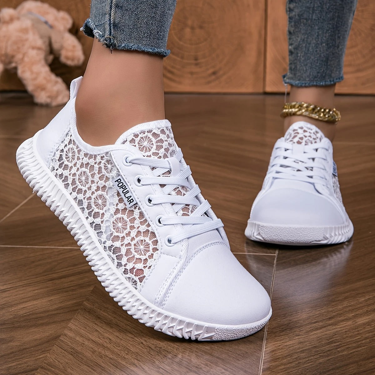 Lottie - Slip-on élégantes en maille