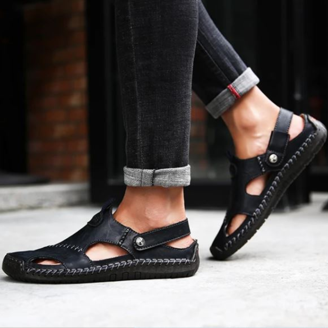 FALK | Sandales en cuir confortables pour un soutien optimal