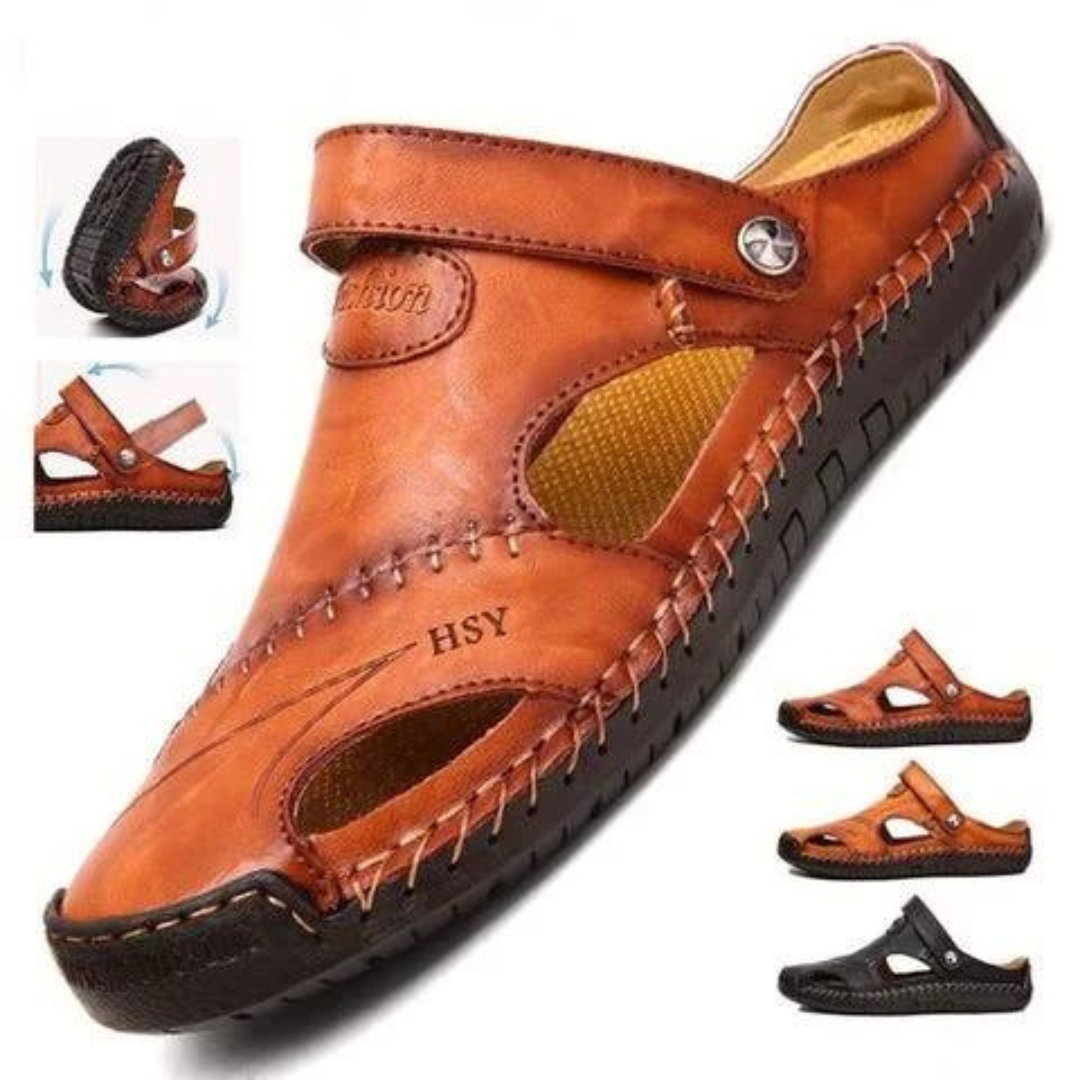 FALK | Sandales en cuir confortables pour un soutien optimal