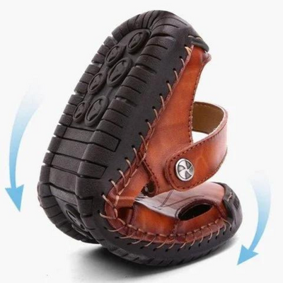 FALK | Sandales en cuir confortables pour un soutien optimal