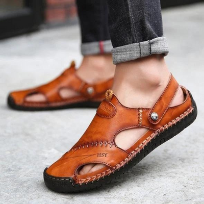 FALK | Sandales en cuir confortables pour un soutien optimal