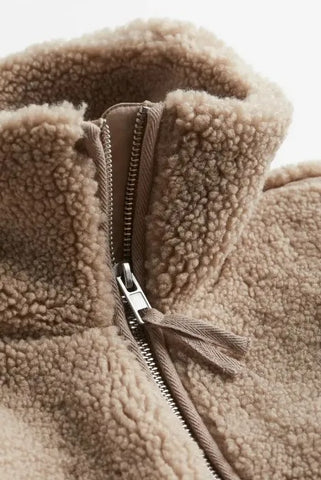 Celeste | Teddy mantel in zachte wollook
