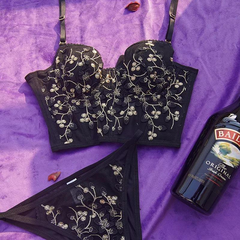 ETHEREAL | ENSEMBLE DE LINGERIE FLORALE