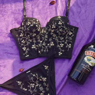 ETHEREAL | ENSEMBLE DE LINGERIE FLORALE