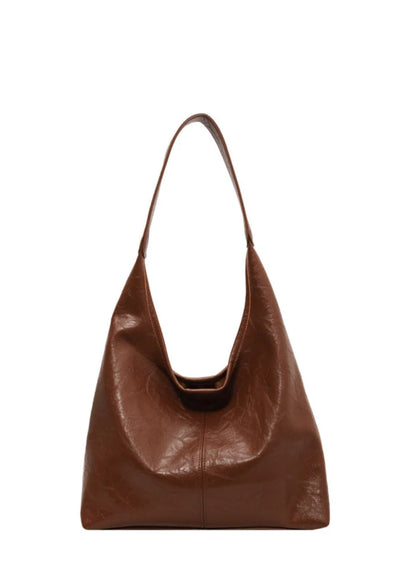 AURORA – Sac à épaule élégant en cuir beige