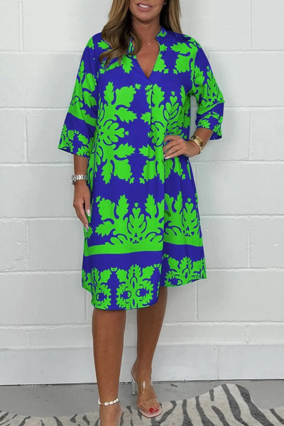 CELESTE – Robe de printemps éclatante