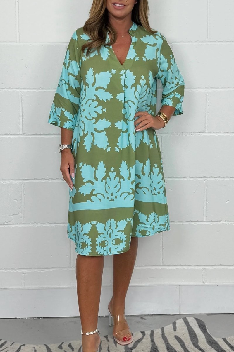 CELESTE – Robe de printemps éclatante