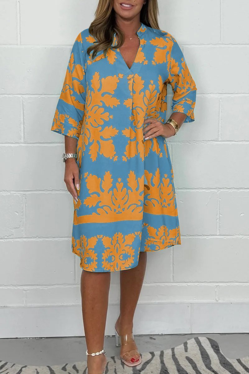 CELESTE – Robe de printemps éclatante