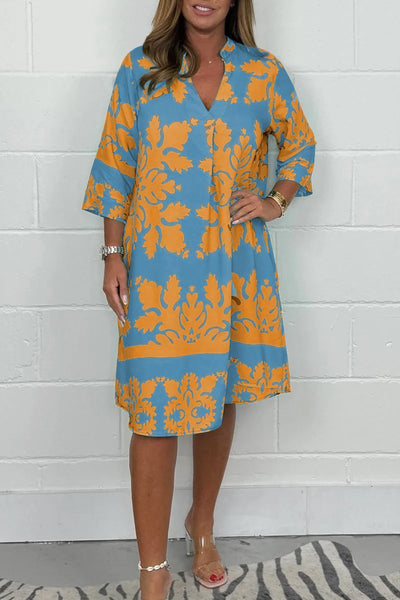 CELESTE – Robe de printemps éclatante