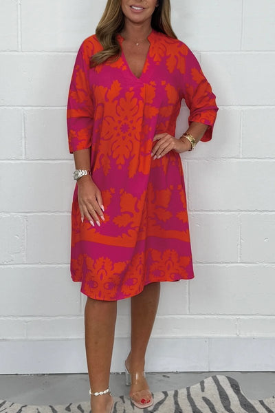 CELESTE – Robe de printemps éclatante