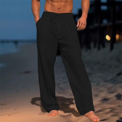 Andrei – Pantalon en lin uni
