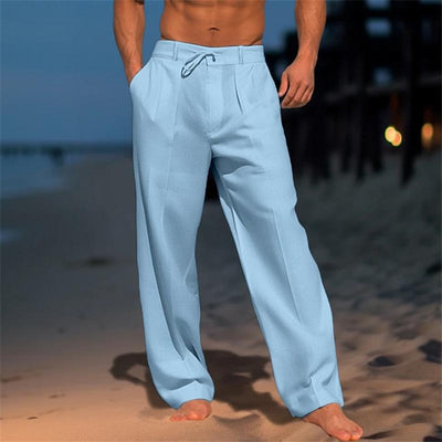 Andrei – Pantalon en lin uni
