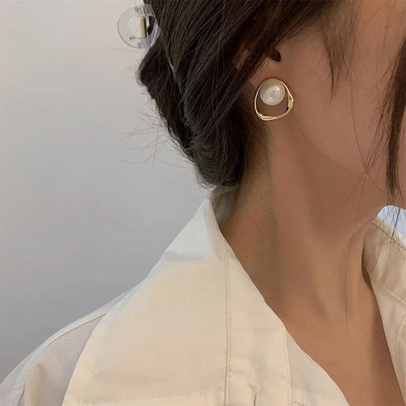 Fabienne | Boucles d'oreilles en perles vintage