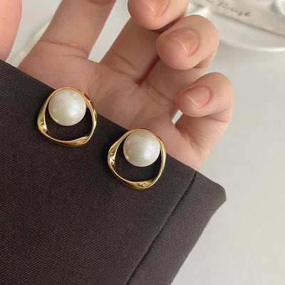 Fabienne | Boucles d'oreilles en perles vintage