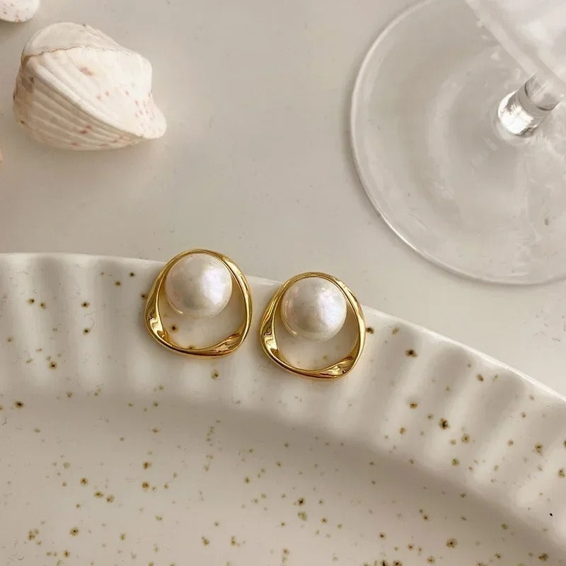 Fabienne | Boucles d'oreilles en perles vintage