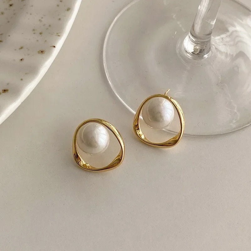 Fabienne | Boucles d'oreilles en perles vintage