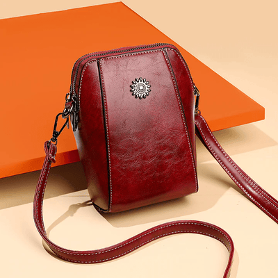 Valeria Sac Bandoulière™ – Élégance rétro en cuir véritable