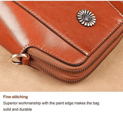 Valeria Sac Bandoulière™ – Élégance rétro en cuir véritable