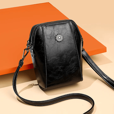 Valeria Sac Bandoulière™ – Élégance rétro en cuir véritable