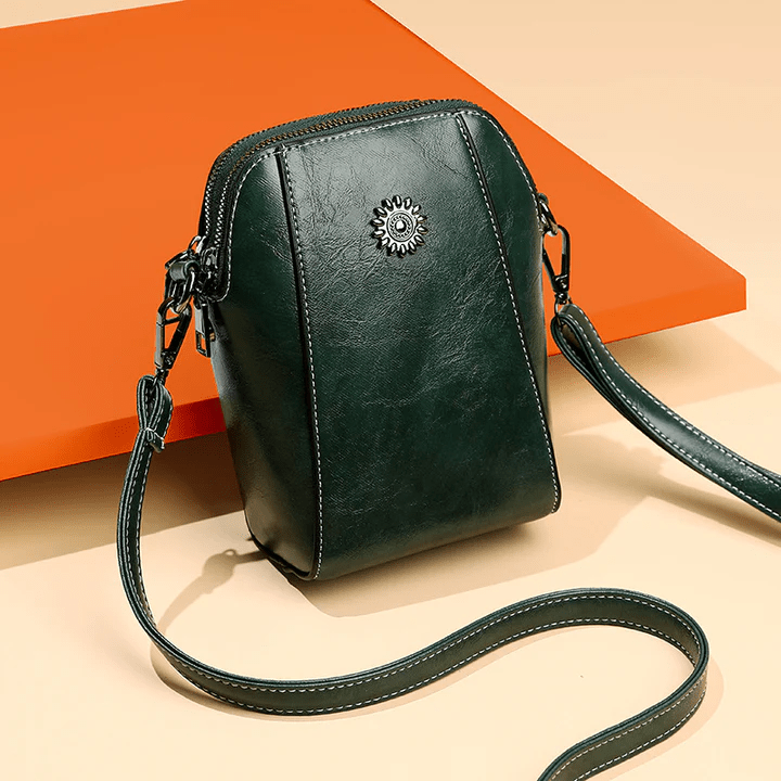 Valeria Sac Bandoulière™ – Élégance rétro en cuir véritable