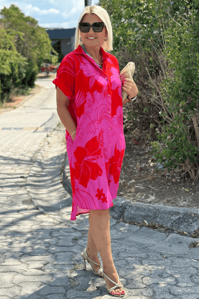 Naomi – Robe à imprimé fleuri