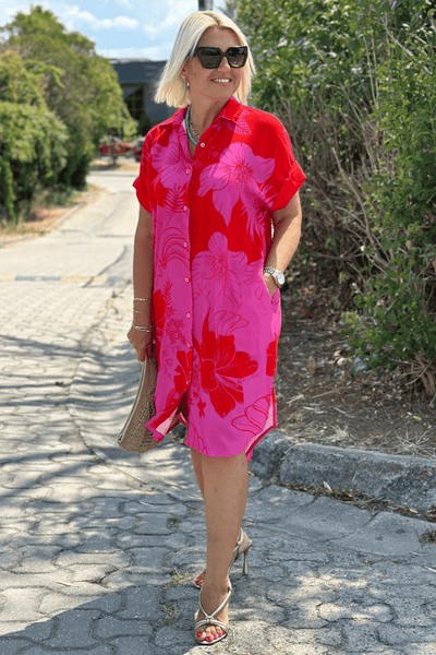 Naomi – Robe à imprimé fleuri