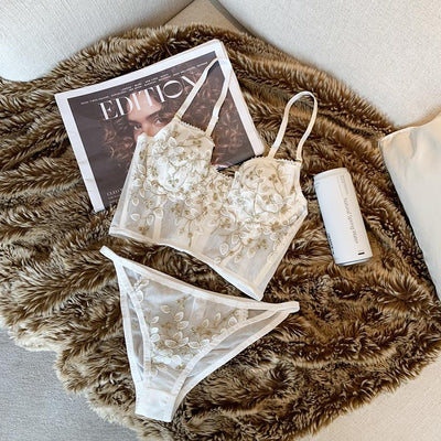 ETHEREAL | ENSEMBLE DE LINGERIE FLORALE