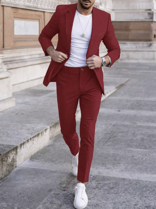 Sandro™ | Costume élégant pour homme (Veste + Pantalon)