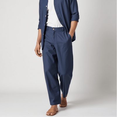 Riviera – Chino en lin coupe ajustée