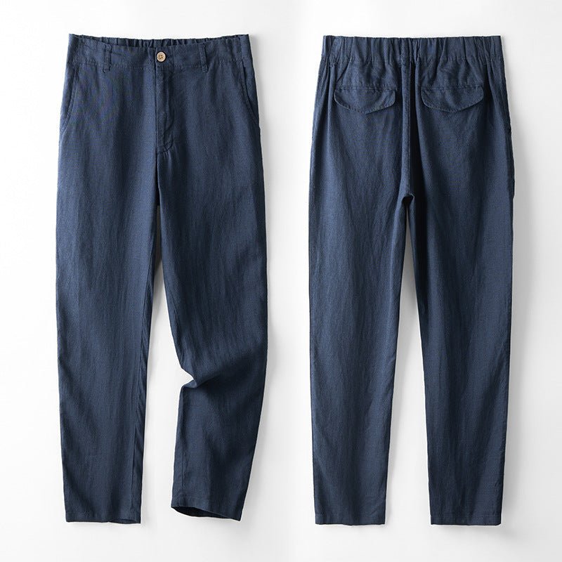 Riviera – Chino en lin coupe ajustée