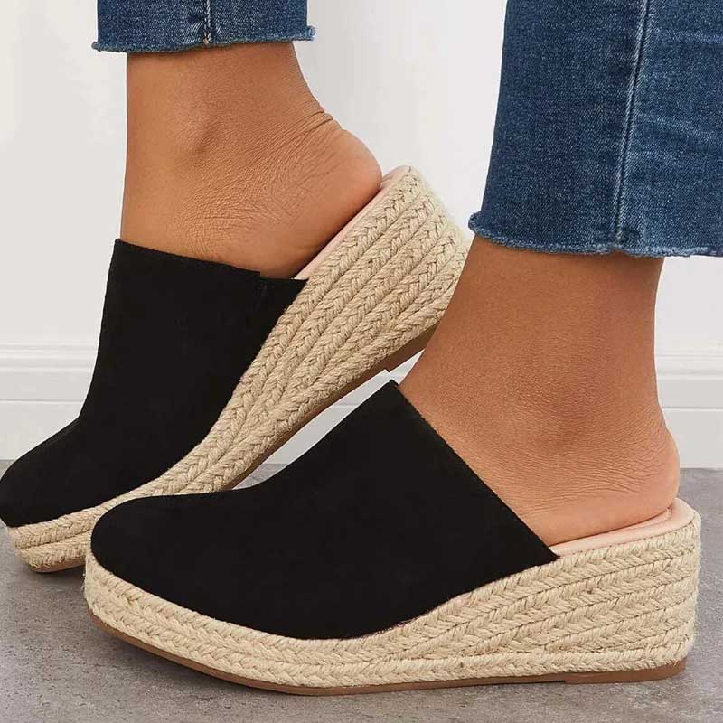 Laura – Sandales compensées élégantes