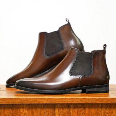 Luke – Botte Chelsea en cuir