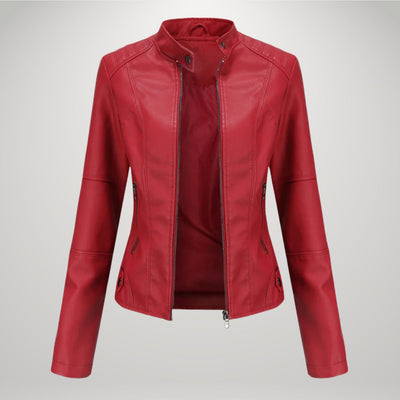 MIRAVO | Veste en cuir décontractée