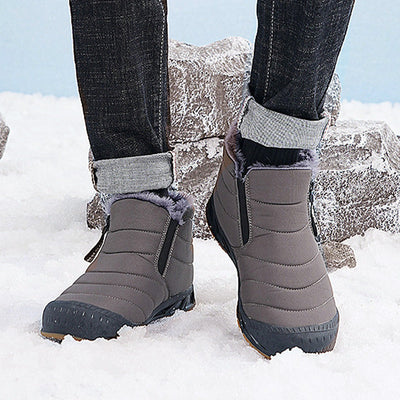 Gaston - Bottes de neige chaudes et imperméables avec fausse fourrure