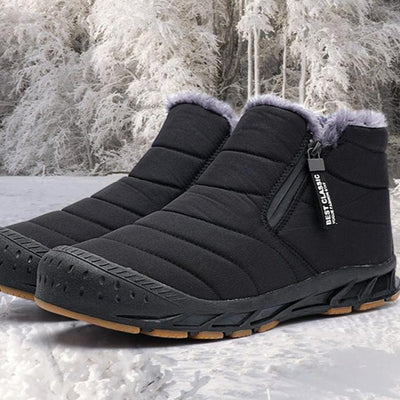 Gaston - Bottes de neige chaudes et imperméables avec fausse fourrure
