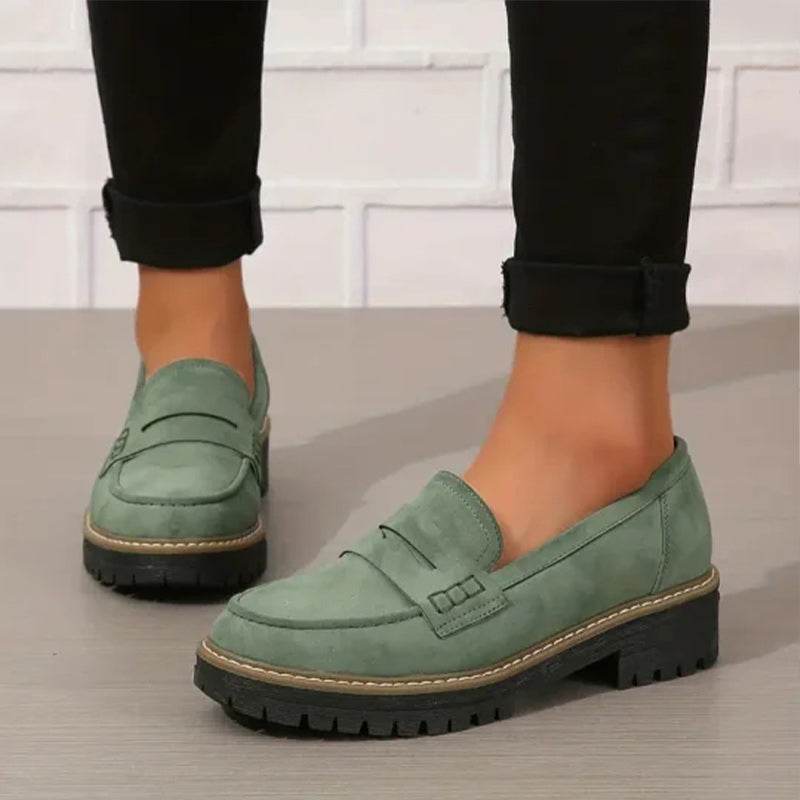 Noëlle™ Mocassins en suède orthopédiques