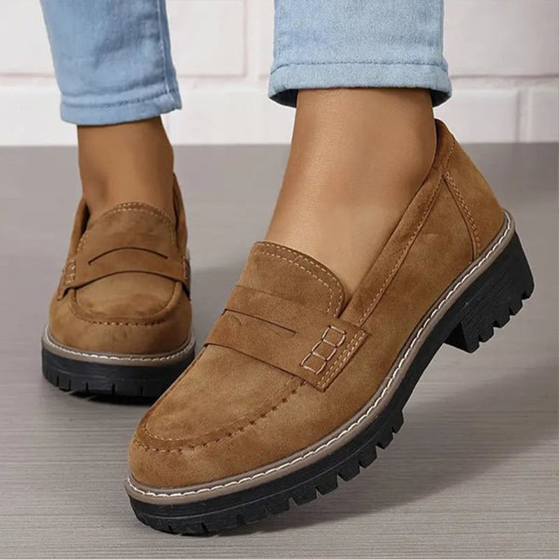 Noëlle™ Mocassins en suède orthopédiques