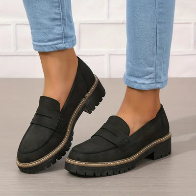 Noëlle™ Mocassins en suède orthopédiques