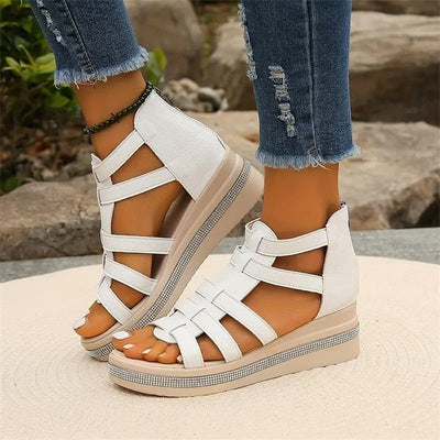 Olivia – Sandales compensées élégantes