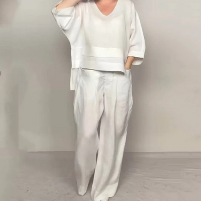 ISADORA | Ensemble 2 pièces à coupe décontractée et style minimaliste pour tous les jours